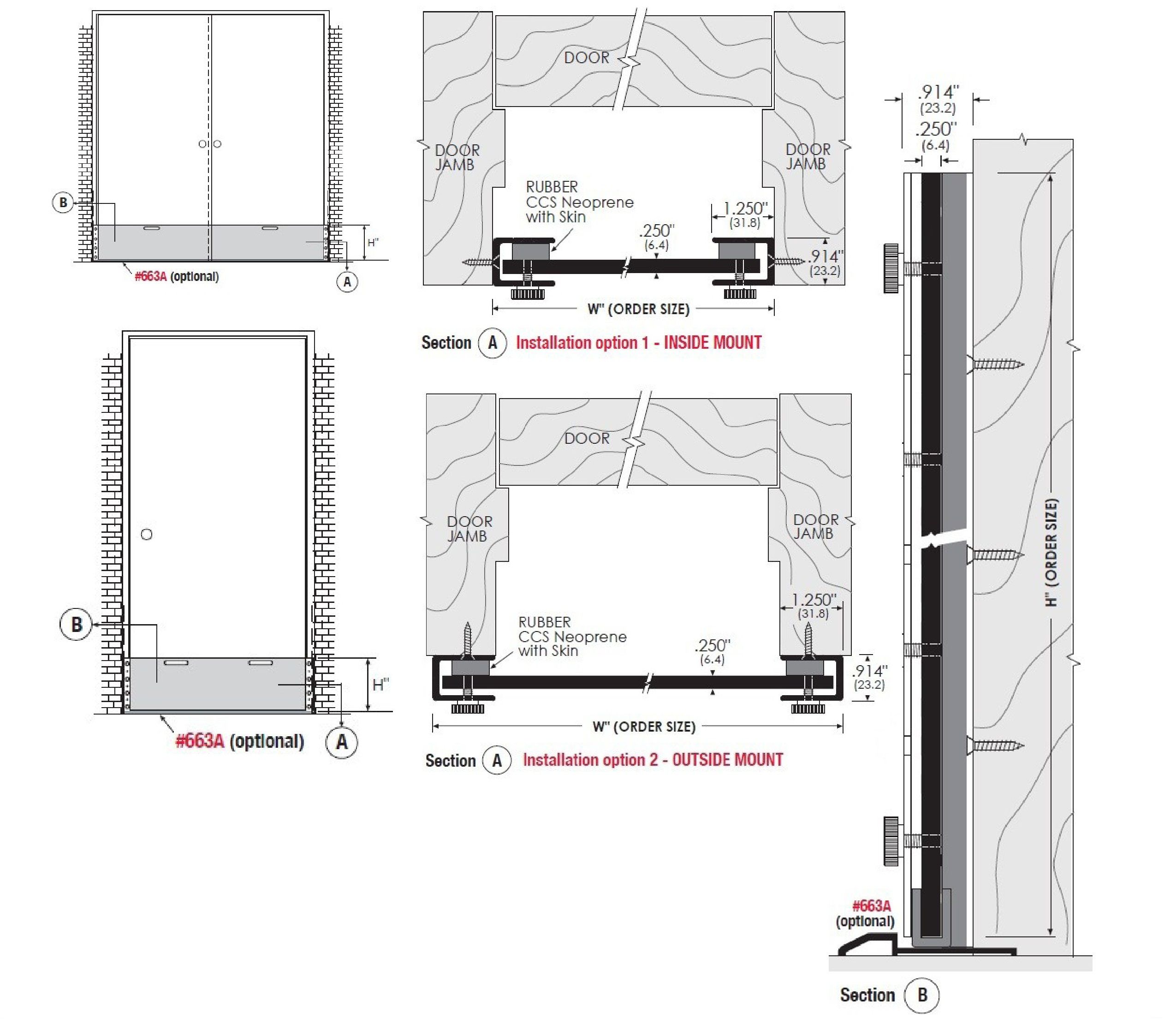 High Quality Flood Barrier Shield for Doors and Windows.