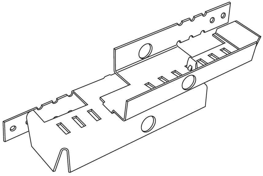 Combination Adjustable Stud Anchor by Pemko for Securing Masonry Door