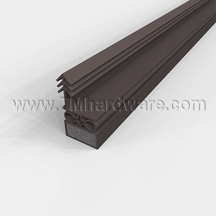 Dark Brown Magnetic Kerf Weatherstrip - Pemko MAG349