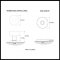 Product Specs for Emtek 5109 Modern Disc Crystal Knob with Disk Rosette