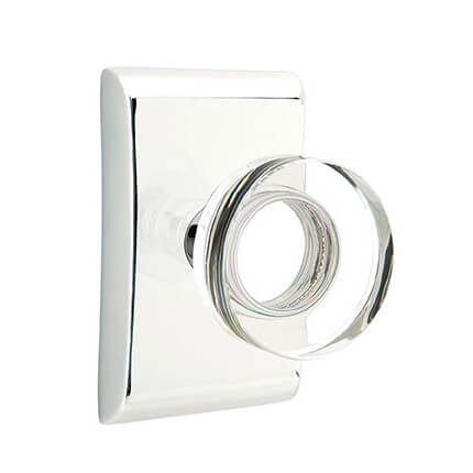 Emtek 5111MDC Contemporary Mushroom Door Knob, Neos Rosette
