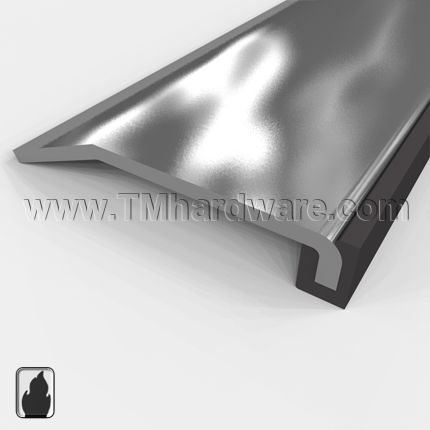 Pemko 253SSFG Stainless Steel Half Threshold