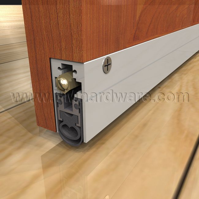 Semi-Mortised Automatic Door Bottoms