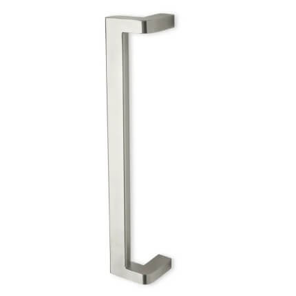 Rockwood RM4267 SkewTek D-Tube Pulls, Offset Pull - Rectangular Mitered Posts