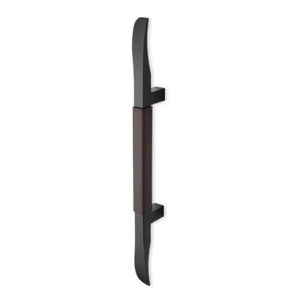 Rockwood RM6121 Straight Pull - Square Posts, Upholstery Leather Pulls