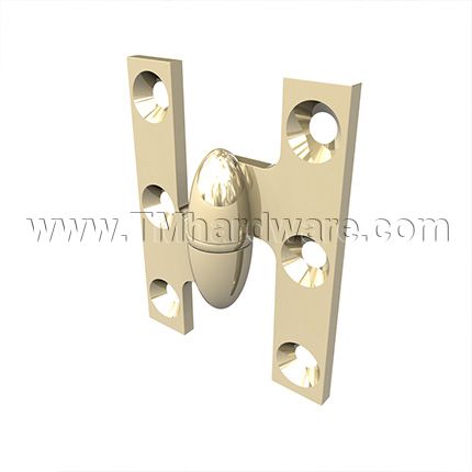 Deltana Olive Knuckle Hinge 3 x 2-1/2 Solid Brass