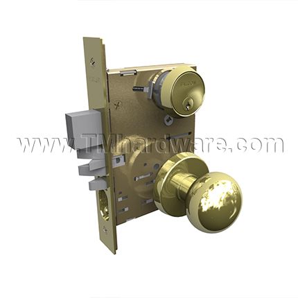 maです Falcon MA Series Mortise Sectional Lockset with Knob | Mortised