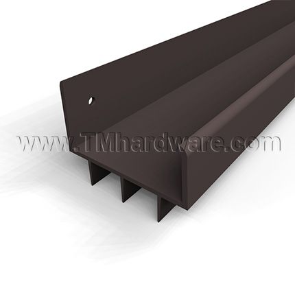 NGP 344 Door Shoe Sweep | Rigid Thermoplastic | Vinyl Triple Fin