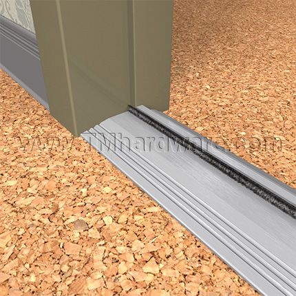 NGP 804 Rabbeted Threshold | Aluminum | NGP-TPV | TMHardware.com