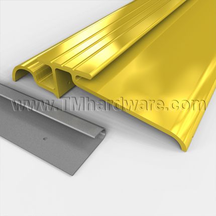 Interlocking Door Threshold | Pemko 145 | Aluminum & Brass