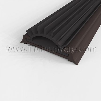 Pemko 208_V Rubber Top Threshold | Trademark Hardware
