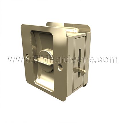 Rockwood 891 Brass Pocket Door Pull | TMHardware.com