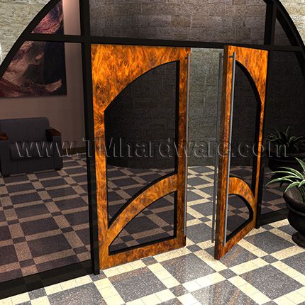 Door Pull | Commercial Grade | Straight Design | Rockwood MegaTek ...