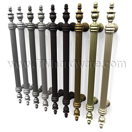 Rockwood RM5664 Classic Door Pull with Finial | TMHardware.com