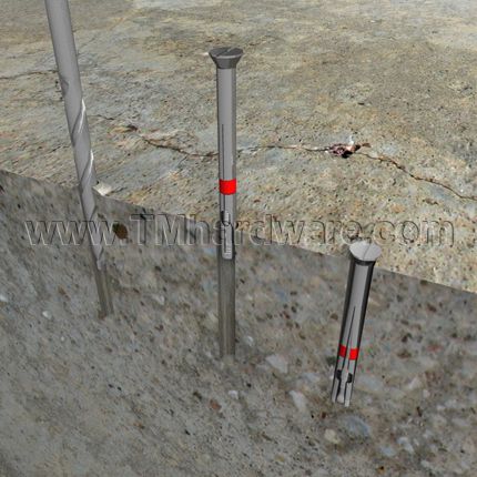 Zero 226-4PK Concrete Anchors | TMHardware.com