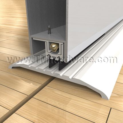 Mortised and Handed Automatic Door Bottom with Nylon Brush Seal, .5 ...