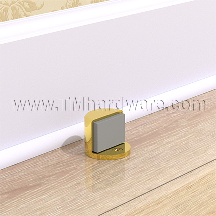 Door Stop, Floor Mounted |Ives FS439 |Half Circle | TMHardware.com