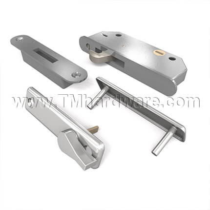 Adams Rite Deadlock 5500 | Hardware Set | For Sliding Wood Doors ...