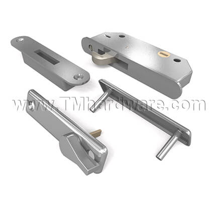 Adams Rite Deadlock 5500 | Hardware Set | For Sliding Wood Doors ...