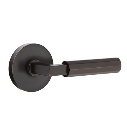 Square Rosette Door Set With Hercules Levers Left Hand Privacy In Atte