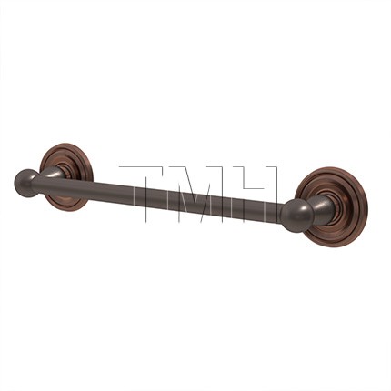 Emtek Traditional Brass 12 Towel Bar 26024