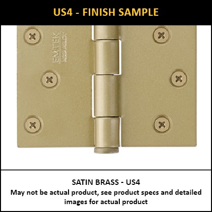 Hinge Outlet 180-Degree Wide Throw Hinges - 4.5x6 Inch Heavy Duty Ball Bearing Design, Oil Rubbed Bronze (2-Pack)