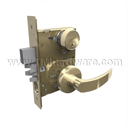 What is the part number for the lever return spring for the old M series  mortise lock?