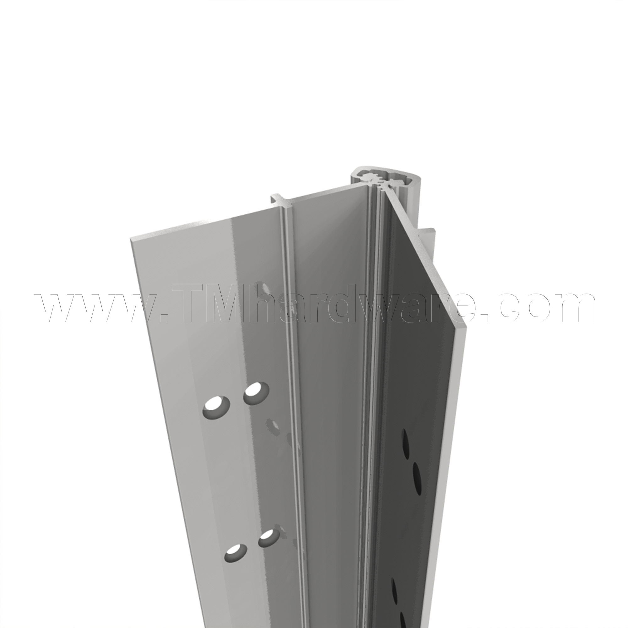 Ives V040XY Continuous Hinge Flush Mounted Aluminum Geared Hinge