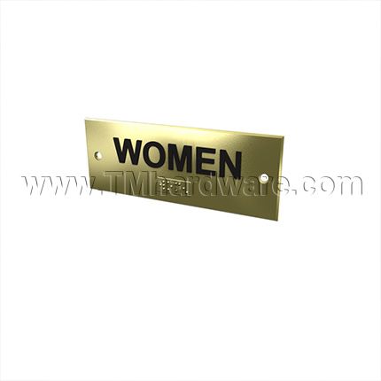 Rockwood BF680W Bathroom Decal - WOMEN | TMHardware.com