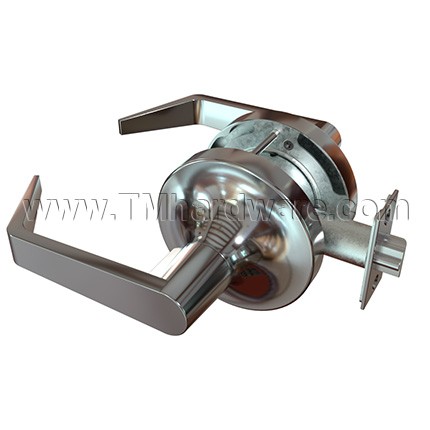 Yale AU4701LN Grade 1 Passage Lever with Augusta Lever - Satin Chrome Finish 26D
