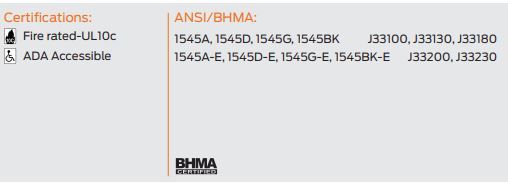 compliance for z1545
