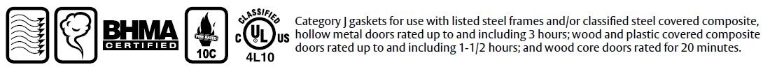 Compliance Details of Door Gasket with Sponge Rubber Seal