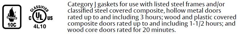 Compliance Details for Security Seal for Single Outswing Door