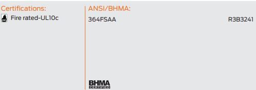 compliance details for z364fs