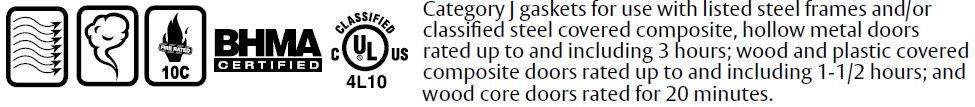 Compliance Details of Door Gasket with Sponge EPDM Seal