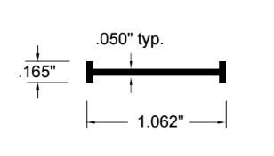 product specs for zero international 53N replacement seal