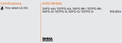 compliance details for z56fs-557fs