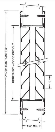 product specs for 700A louver