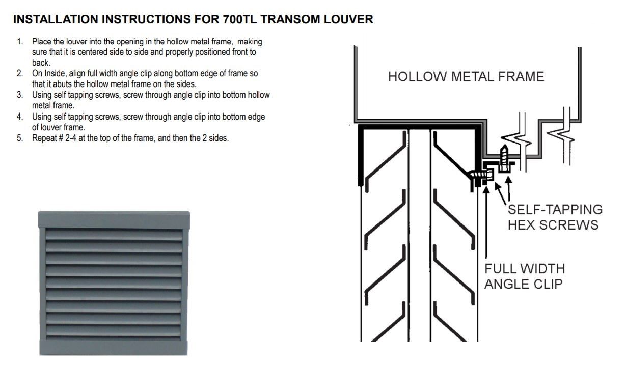 700TL Installation