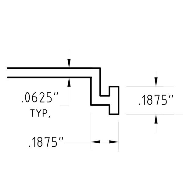 Product specs for 72N replacement seal for zero international