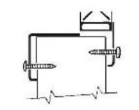 Mounting Type for Door Louver 800A
