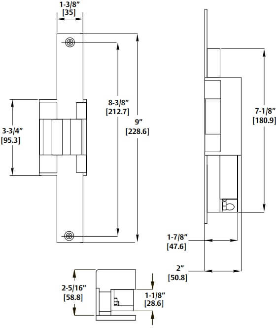HES-Folger Adam 310-2-3/4OB Product Specs