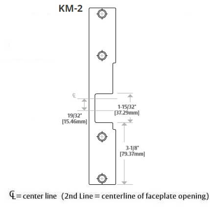 HES KM-2 Option Faceplate