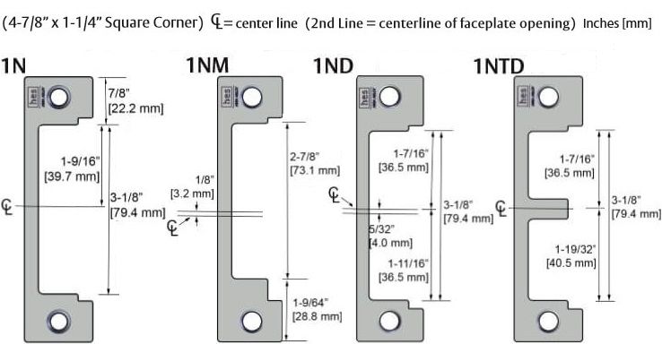 HES 1600CDB Faceplate Specs