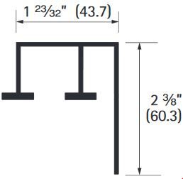 Hettich 7004 Track Product Specs