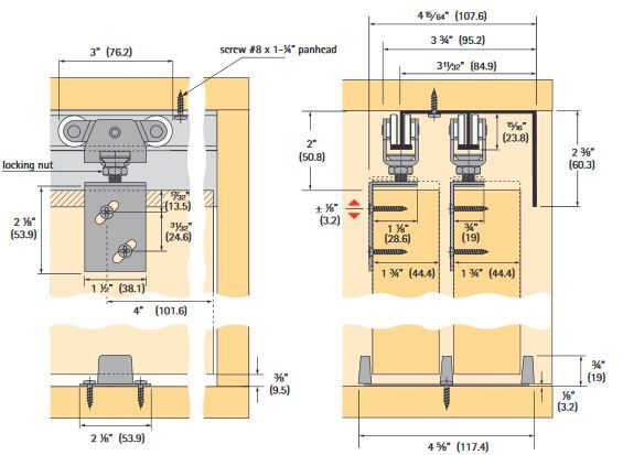 Hettich 7000 Series Aprons