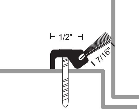 Product Specs of NGP A625 Door Bottom Sweep with Nylon Brush