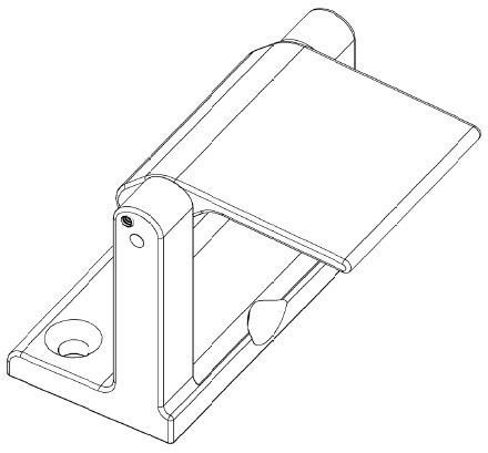 Product Specs for Privacy Door Latch by Pemko - PDL