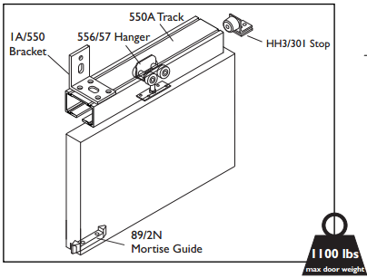 H1100A-SW included products image