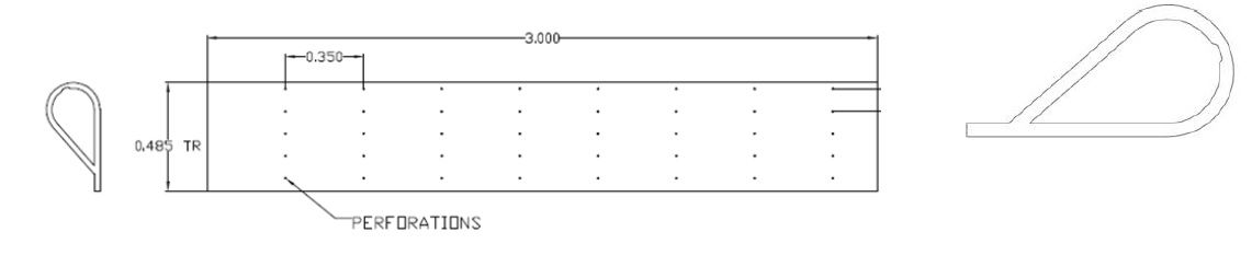 P88-Specs for Perforation Modification Option, Great for Behavioral Health Facilites